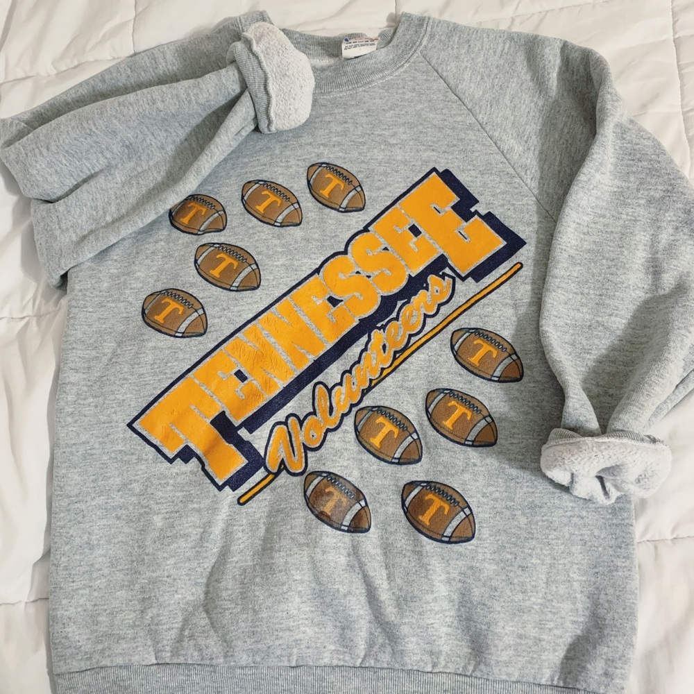 Vintage Tennessee Vols football pullover